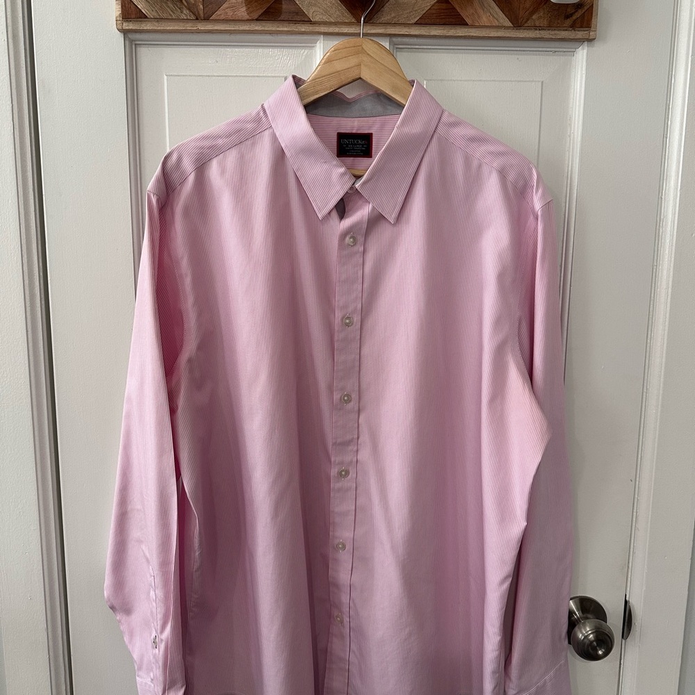 Men's Pink Dress Shirt